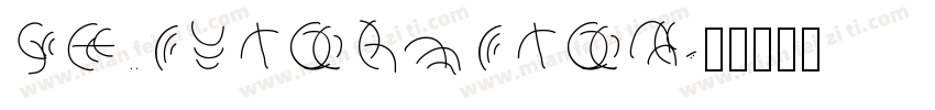 SF AUTORMATON字体转换